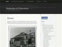 Tablet Screenshot of dialecticsofliberation.com